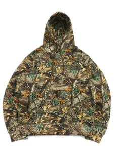 画像1: 【送料無料】CHAMPION HOODED SWEATSHIRT-EARTH (1)