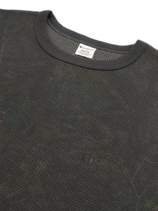 画像3: CHAMPION THERMAL L/S TEE-CHARCOAL (3)
