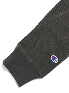 画像6: CHAMPION THERMAL L/S TEE-CHARCOAL (6)