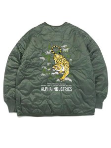 画像1: 【送料無料】ALPHA UNFRM TIGER LINER JACKET (1)