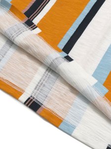 画像4: 【MEGA SALE】GUESS OVERSIZED SAYER STRIPED TEE (4)