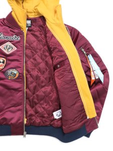 画像10: 【送料無料】BILLIONAIRE BOYS CLUB BB SPACE SUIT CB ZIP OFF HOOD BOMBER JKT (10)