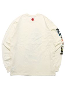 画像2: 【送料無料】ICECREAM CONE MAN LS TEE WHITE (2)