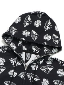 画像3: 【送料無料】MANASTASH BBC EMB LOGO ZIP HOODIE (3)