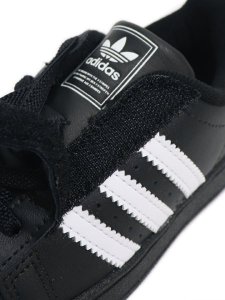 画像8: 【KIDS】ADIDAS SST II CF EL I CORE BLACK/CLOUD WHITE (8)