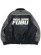 画像1: 【送料無料】FUBU FAUX LEATHER JACKET GRAY (1)