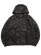 画像1: 【送料無料】FUBU FAUX LEATHER SHORT HOODED JACKET BLACK (1)