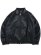 画像2: 【送料無料】FUBU FAUX LEATHER JACKET BLACK (2)