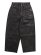 画像1: 【送料無料】FUBU FAUX LEATHER BUGGY PANTS BLACK (1)