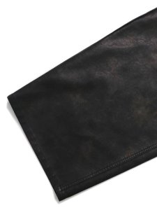 画像6: 【送料無料】FUBU FAUX LEATHER BUGGY PANTS BLACK (6)