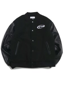 画像2: 【送料無料】THROWBACK STOP SNITCHING VARSITY JACKET (2)