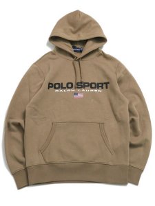 画像1: 【送料無料】POLO RALPH LAUREN POLO SPORT FLEECE HOODIE DESERT KHAKI (1)