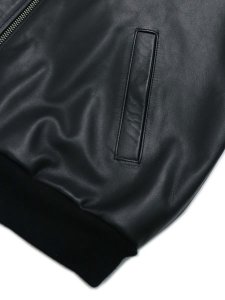 画像5: 【送料無料】WEST WEAR ES LOGO LEATHER WORK JACKET (5)