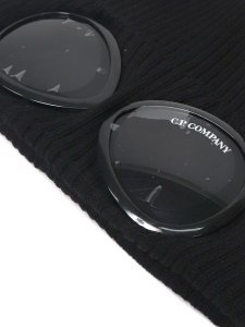 画像3: 【送料無料】C.P.COMPANY COTTON GOGGLE BEANIE BLACK (3)