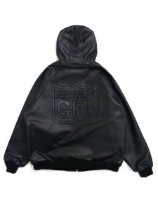 画像1: 【送料無料】WEST WEAR GFL LOGO LEATHER WORK JACKET (1)