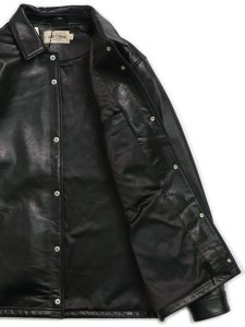 画像7: 【送料無料】WEST WEAR WS SCRIPT LOGO LEATHER COACH JACKET (7)