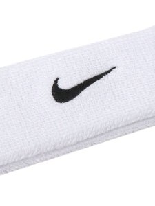 画像4: NIKE SWOOSH CLASSIC HEAD BAND-WHITE/BLACK (4)