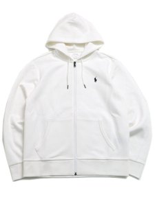 画像1: 【送料無料】POLO RALPH LAUREN DOUBLE KNIT FULL ZIP HOODIE (1)
