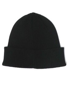 画像2: 【送料無料】C.P.COMPANY COTTON GOGGLE BEANIE BLACK (2)
