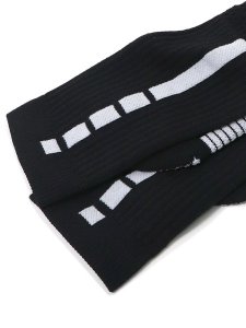 画像4: NIKE ELITE CUSH CREW 1PR-BLACK/WHITE/WHITE (4)