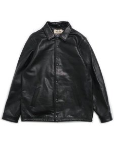 画像2: 【送料無料】WEST WEAR WS SCRIPT LOGO LEATHER COACH JACKET (2)