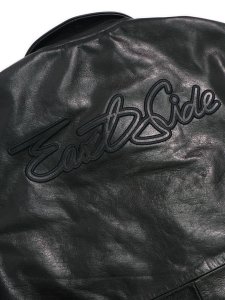 画像4: 【送料無料】WEST WEAR ES SCRIPT LOGO LEATHER COACH JACKET (4)