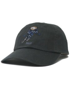 画像1: 【送料無料】POLO RALPH LAUREN SKI BEAR TWILL BALL CAP DEEP GREY (1)