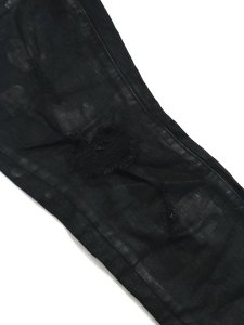 画像7: 【送料無料】PURPLE BRAND BLACK OIL SPILL JEAN (7)