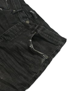 画像3: 【送料無料】PURPLE BRAND BLACK OVER SPRAY JEAN (3)