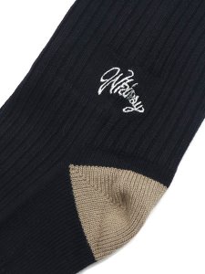 画像3: WHIMSY SOCKS V EMJAY SOCKS BLACK (3)