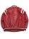 画像2: 【送料無料】PELLE PELLE ENCRUSTED VARSITY JACKET CABERNET/BLACK (2)