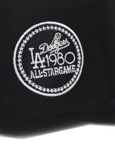 画像8: NEW ERA 9FORTY A-FRAME MLB BLACK & WHITE DODGERS (8)