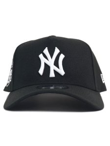 画像2: NEW ERA 9FORTY A-FRAME MLB BLACK & WHITE YANKEES (2)