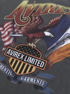 画像4: AVIREX EAGLE L/S TEE CHARCOAL (4)