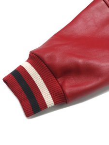 画像7: 【送料無料】PELLE PELLE ENCRUSTED VARSITY JACKET CABERNET/BLACK (7)