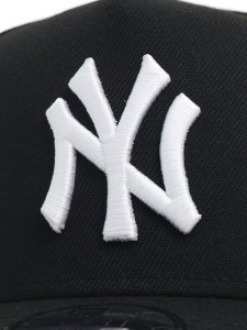 画像7: NEW ERA 9FORTY A-FRAME MLB BLACK & WHITE YANKEES (7)
