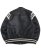 画像2: 【送料無料】PELLE PELLE ENCRUSTED VARSITY JACKET BLACK/IVORY (2)