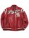 画像1: 【送料無料】PELLE PELLE ENCRUSTED VARSITY JACKET CABERNET/BLACK (1)