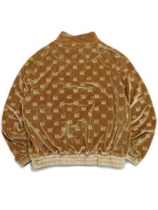 画像3: 【送料無料】WEST WEAR GFL LOGO VELOUR SETUP BROWN (3)