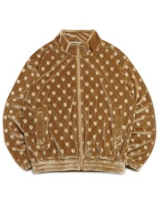 画像2: 【送料無料】WEST WEAR WS LOGO VELOUR SETUP BROWN (2)