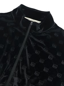 画像4: 【送料無料】WEST WEAR GFL LOGO VELOUR SETUP BLACK (4)