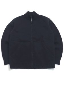 画像3: 【送料無料】C.P.COMPANY CTTN MIXED ZIPPED CARDIGAN TOTAL ECLIPSE (3)