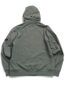 画像2: 【送料無料】C.P.COMPANY SHELL-R HOODED LENS JACKET LAUREL WREATH (2)
