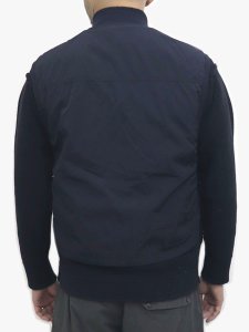 画像8: 【送料無料】C.P.COMPANY CTTN MIXED ZIPPED CARDIGAN TOTAL ECLIPSE (8)