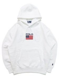 画像1: 【送料無料】POLO RALPH LAUREN FLAG FLEECE HOODIE (1)