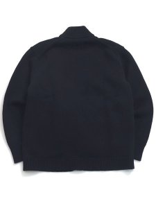 画像4: 【送料無料】C.P.COMPANY CTTN MIXED ZIPPED CARDIGAN TOTAL ECLIPSE (4)