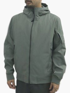 画像3: 【送料無料】C.P.COMPANY SHELL-R HOODED LENS JACKET LAUREL WREATH (3)