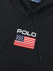 画像3: 【送料無料】POLO RALPH LAUREN FLAG FLEECE HOODIE (3)
