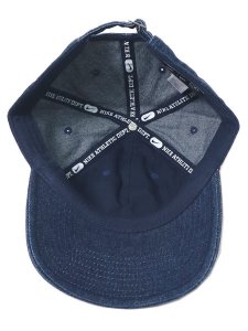 画像5: NIKE UNSTRUCTURED DENIM CAP-COLLEGE NAVY/WHITE (5)