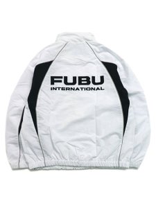 画像2: 【送料無料】FUBU TRACK JACKET WHITE (2)